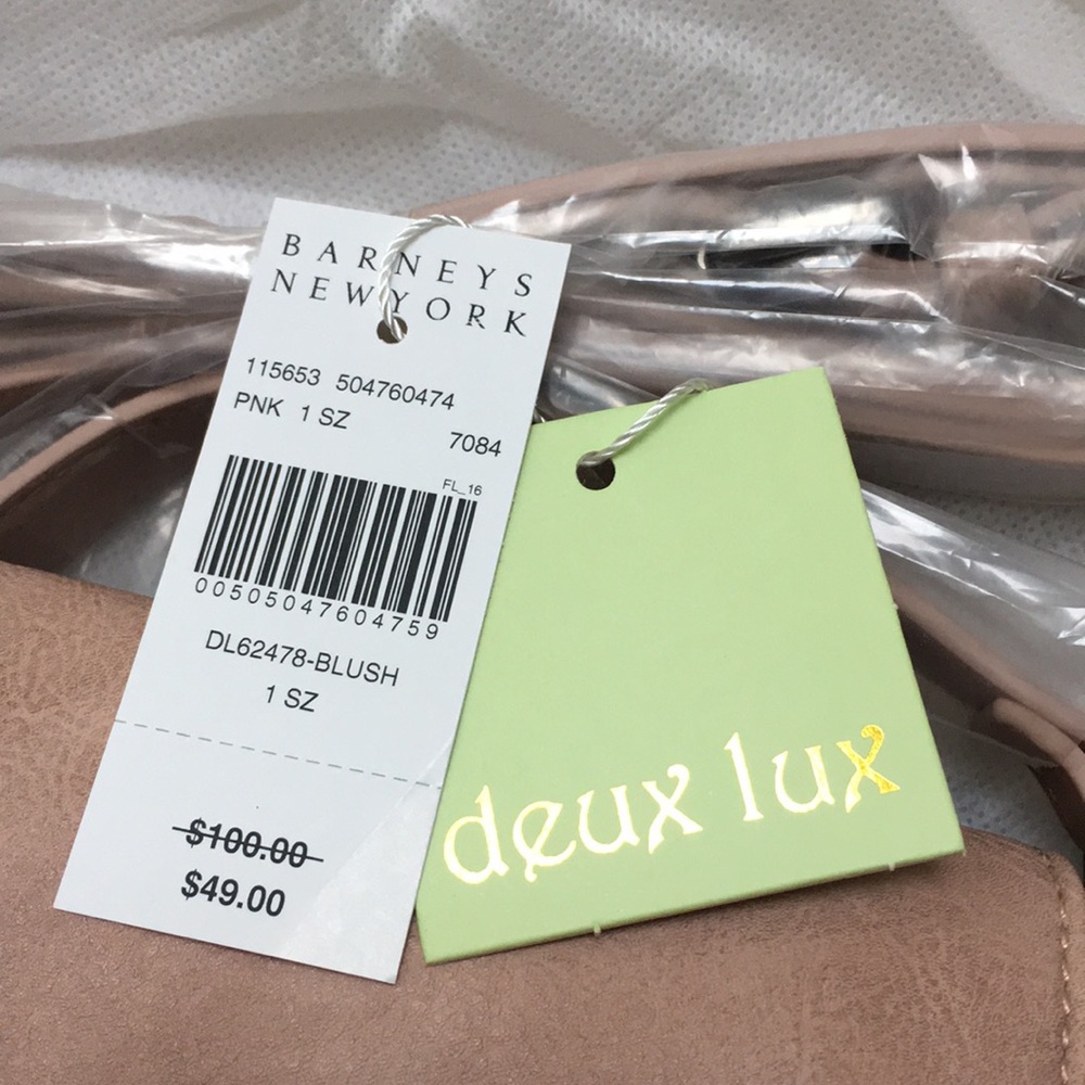 Deux Lux Patina Mini Saddle Bag - Picture 3 of 7